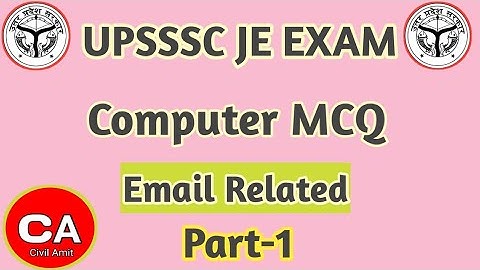 upsssc je computer question||upsssc je computer previous year question paper|| by CivilAmit