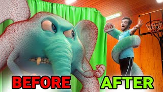 Before & After: Coach Pickles - I'm Not A Monster (From Garten Of Banban)