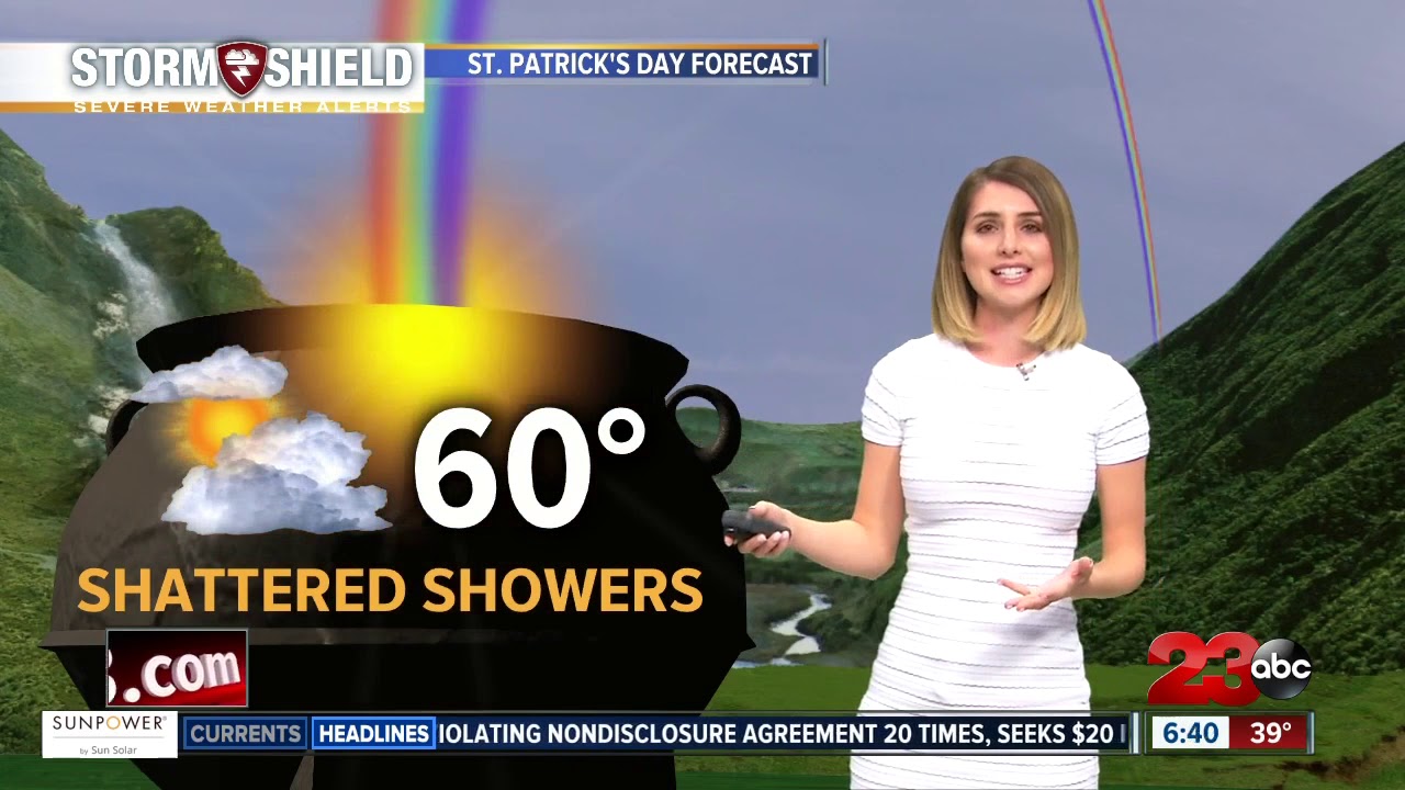 Chance of rain showers this afternoon and tonight - YouTube