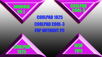 COOLPAD COOL 3 (1825) V9.1 FRP WITHOUT PC