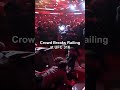 Crowd Breaks the Railing at UFC 316