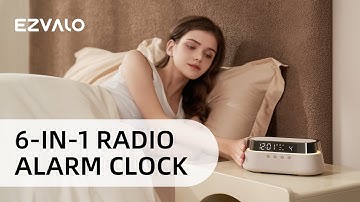 EzChrono Pro | 6-in-1 Alarm Clock Radio