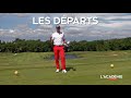 Rgles de golf  les dparts