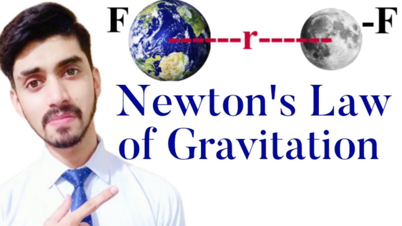 Newton's Law of Gravitation | 9th class physics | Gravitation Ch 5 ...