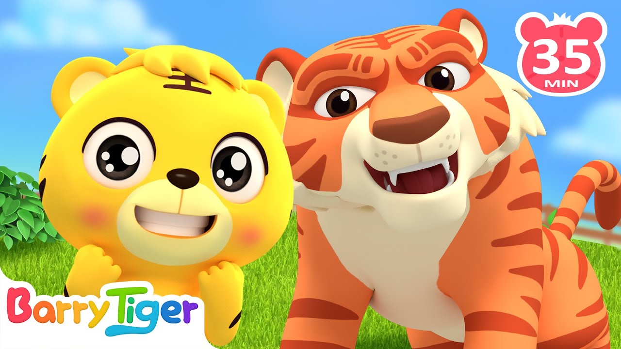 兩只老虎兒歌 |  經典童謠 |  寶寶早教歌 |  兒歌童謠 Nursery Rhymes | LEFUN Kids TV