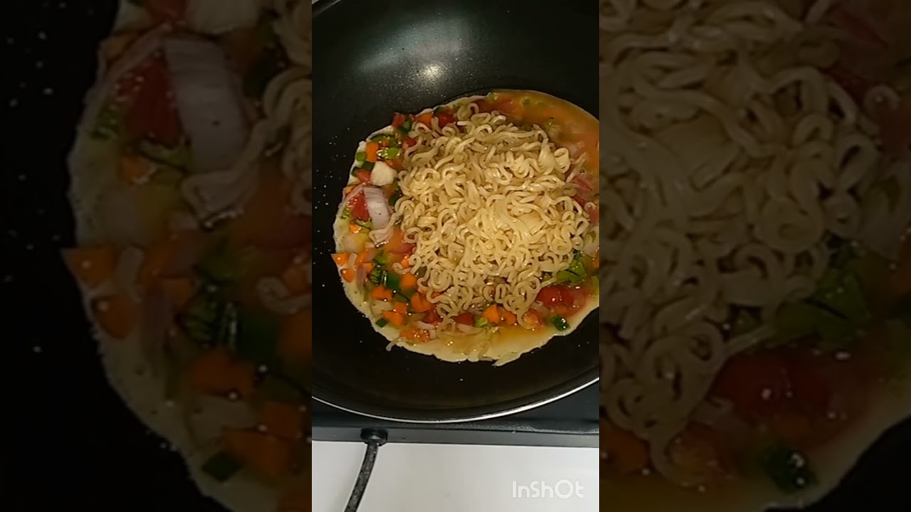 NOODLES Omelette recipes. Egg omelette. 