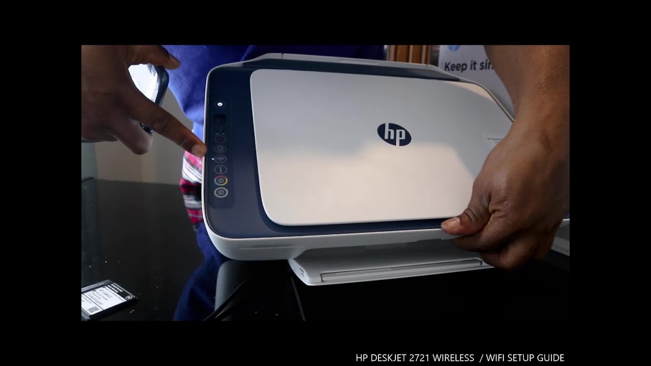 HP DESKJET 2721 WIRELESS  WIFI SETUP GUIDE