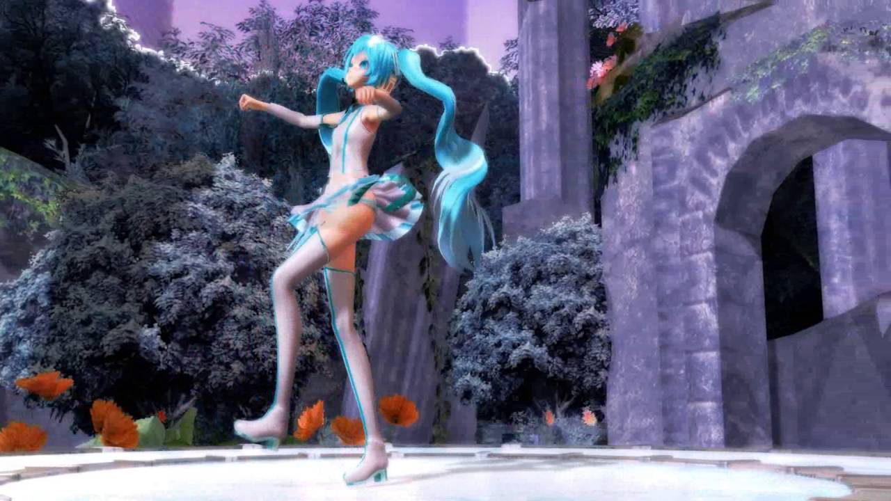 MMD: Ghost Rule. Vocal : Hatsune Miku