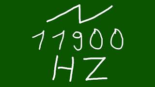 11900 hz saw