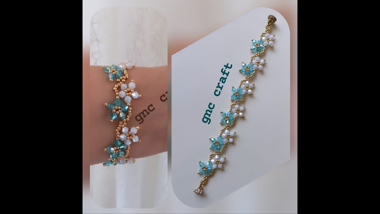 ÇİÇEKLİ  SARMAŞIK BİLEKLİK YAPIMI  FLOWER  İVY BRACELET MAKİNG