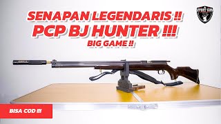 PCP BJ HUNTER OD 25 ! SENAPAN ANGIN LEGENDARIS UNTUK BURUAN HAMA BESAR BIG GAME HARGA MURAH 2 JUTAAN