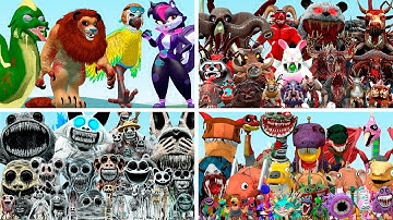 INDIGO PARK VS ZOOCHOSIS VS ZOONOMALY VS DINOSAURS TOY (Garry