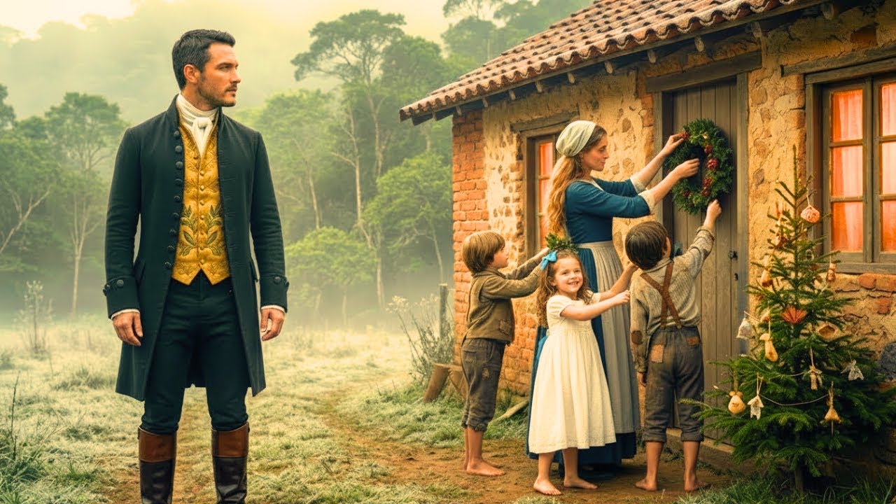 FAZENDEIRO VIÚVO Sozinho no Natal — Mas Uma Lavradeira Bateu à Sua Porta Com Um Pedido Inesperado!