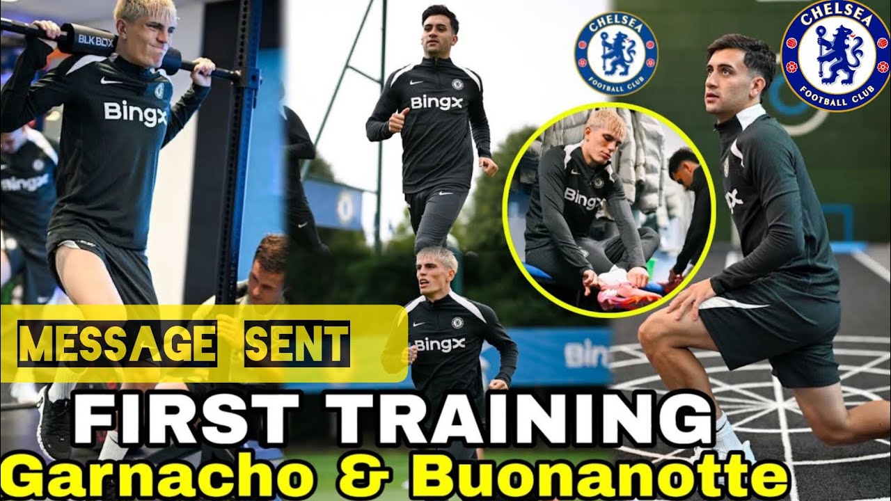 ✅ ALEJANDRO GARNACHO SENT CLEAR MESSAGE AFTER FIRST CHELSEA TRAINING SESSION ✅