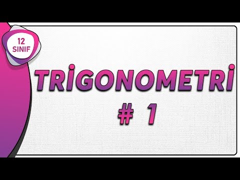 Trigonometri 1 | 12.Sınıf Matematik |  AYT Matematik #12.sınıf #trigonometri