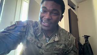 Air Force Dorm Life at 21 | Work, Gym, Food & Chaos