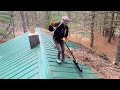 This roof wants to eat us. How to save a cabin~