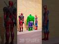 GTA 5 :স্পাইডারম্যান কে মারলো হাল্ক #spiderman #ironman #superman
