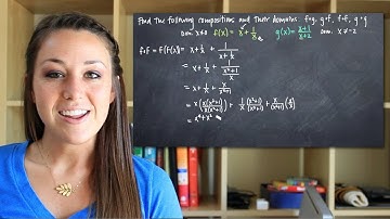 Composite functions and their domains (KristaKingMath)