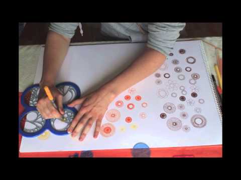 Spirograph World Map