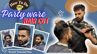 How To Do Partyware Hair Cut || Tutorial || Step By Step || The Barber Nation India