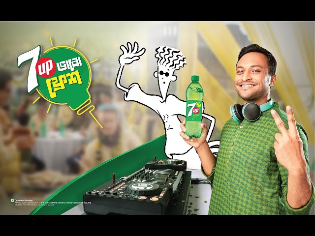 7up #BhaboFresh feat. Shakib Al Hasan | 2022 | 45s class=