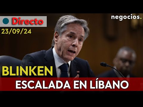 DIRECTO: Blinken ante la escalada en L&iacute;bano y la tensi&oacute;n con Rusia por lo misiles