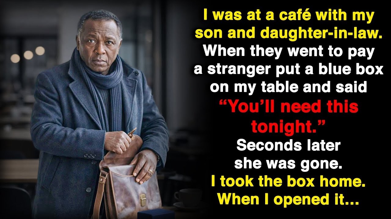 At dinner, I received something that, that very night, struck right at the heart of my life…