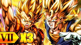 Bro...😭😭😭 I revisited LF Super Gogeta and Vegito with 3 ZENKAI BUFFERS!!!!!! (Dragon Ball Legends)