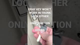 Honda accord gray mystery key - What is it for?