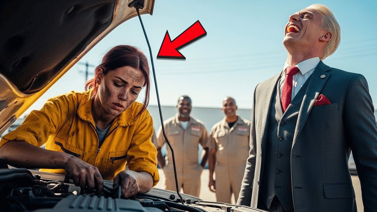 "NU O VEI REPARA NICIODATĂ" — AU RÂS DE EA CA MECANIC... PÂNĂ CÂND MOTORUL A REACȚIONAT!