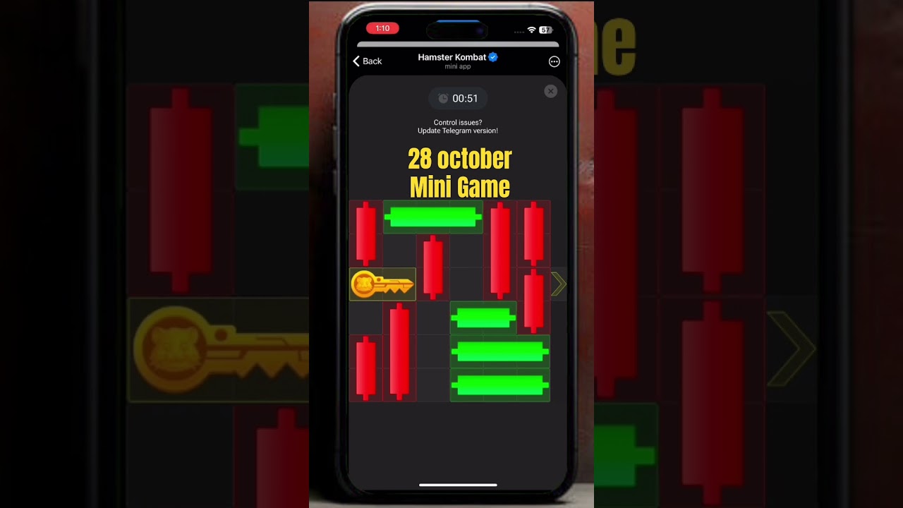 28 October Mini Game Hamster Kombat Daily MiniGame Solved 