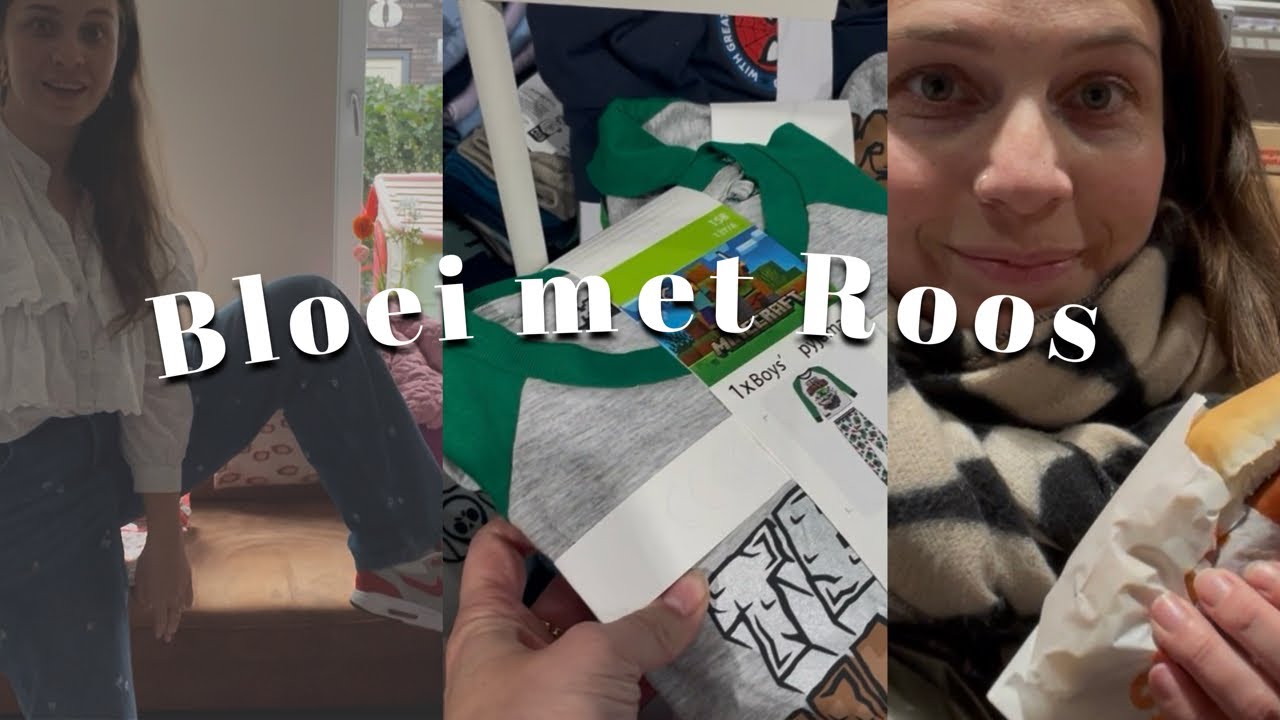 Ik neem je een dagje mee! Museum 🤓 Shoppen + shoplog 🛍️ Organizen 👖 | Bloei met Roos #18