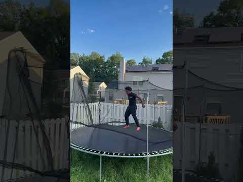 Trampoline Training Session (Spider-Man Movement)