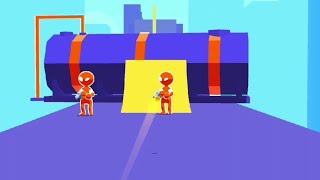 Stickman Skate| slide and kill | {android iOS games} part 4 [level 8] screenshot 2