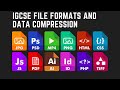 IGCSE Computer Science Tutorial: File Formats and Data compression