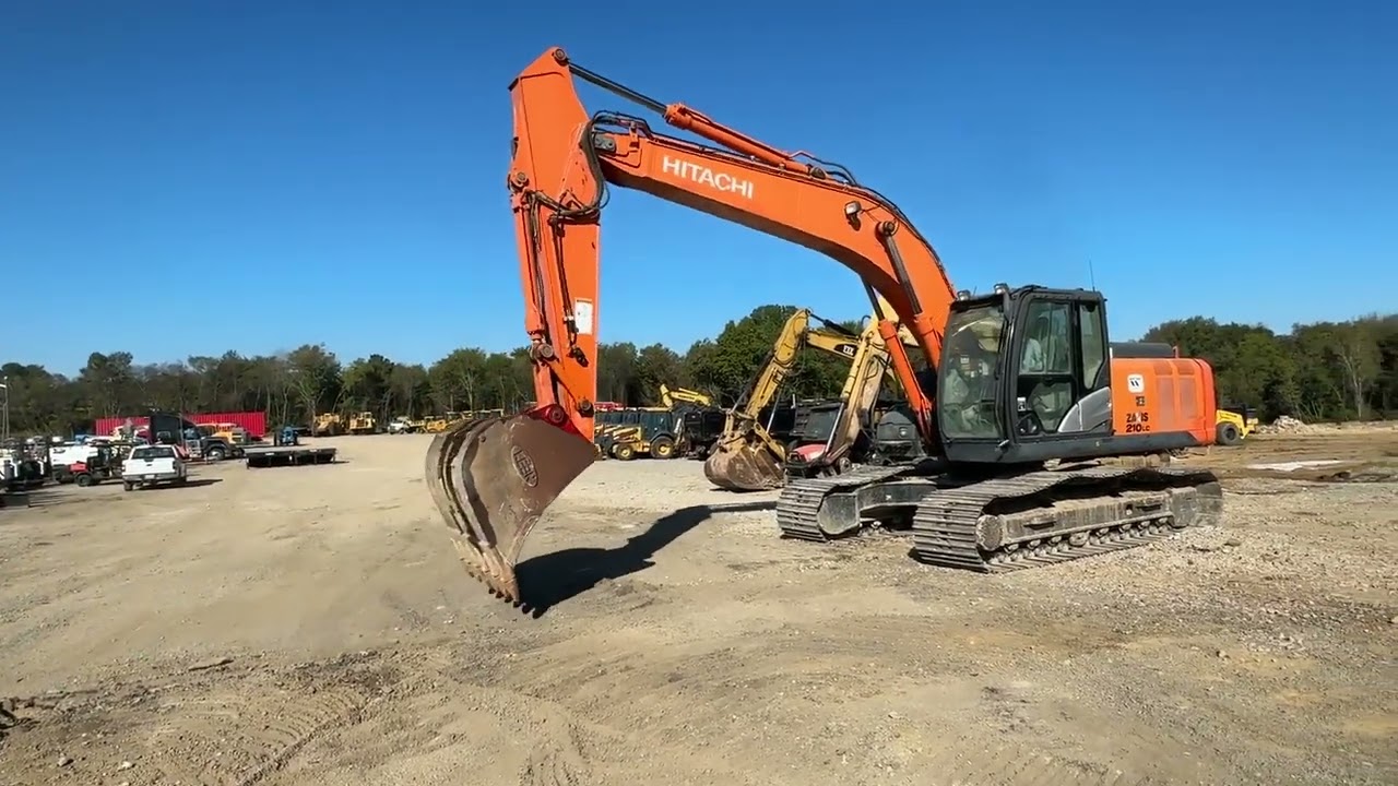 yukky(*´∀`)♪　5点 HITACHI ZX210 LC-5N For Sale - YouTube