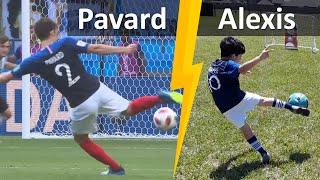 Recreating Pavard's 2018 World Cup Goal