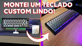 TECLADO LINDO, CUSTOMIZÁVEL e de QUALIDADE surpreendente! - GMK67