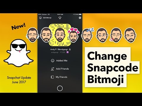 How to Edit Bitmoji on Snapcode & Change Outfit in Snapchat