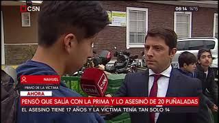 Pensó que salía con la prima y lo asesinó de veinte puñaladas  Habla un familiar de la víctima   You