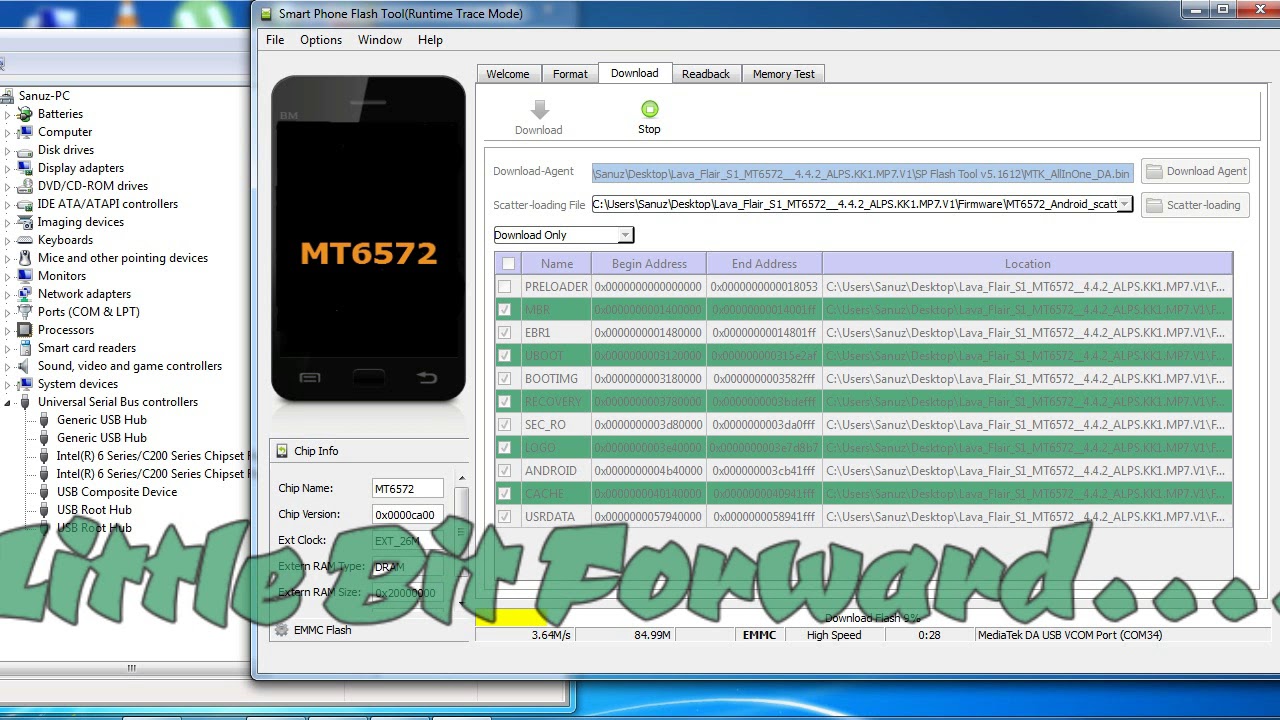 Lava Flair S1 Flash Done