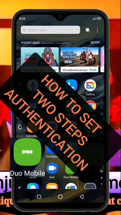 HOW TO SET TWO STEPS AUTHENTICATION WITH DUO MOBILE #everyone #everyday #1000subscriber #search
