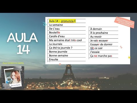 #14 APRENDER FRANCÊS EM 6 MESES - Aula 14 (curso gratuito com apostila)