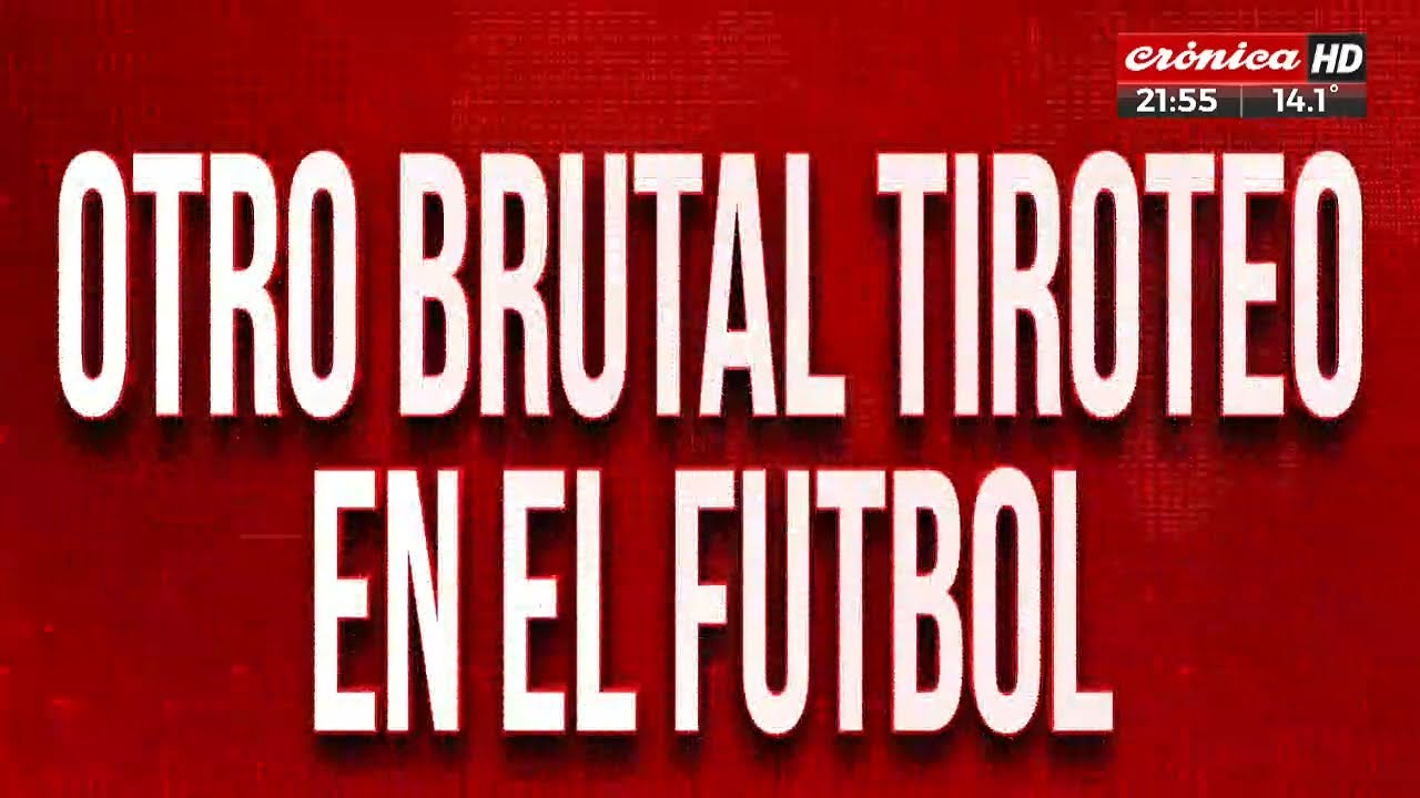 Otro brutal tiroteo en el fútbol: barras de Chicago a los tiros