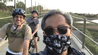 Bay trail walk with fr. geoffrey baraan