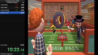 Carnival Games (Wii) Speedrun - All Main Games - 12:55