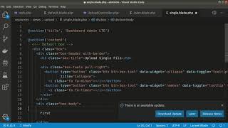 Laravel Tutorial: Using same form for Create & Update