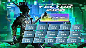 Vector Remastered || Protocol Spirit Event All Level & Spirit Hero Mode Gameplay