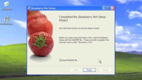 Installing Strawberry Perl on Windows